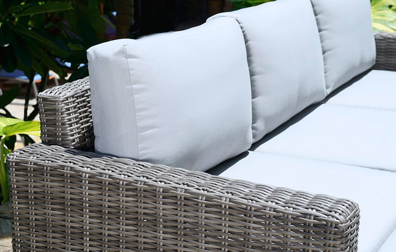 Marbella Grey 5 Seater Corner Garden Lounge Set - MINT Outdoor