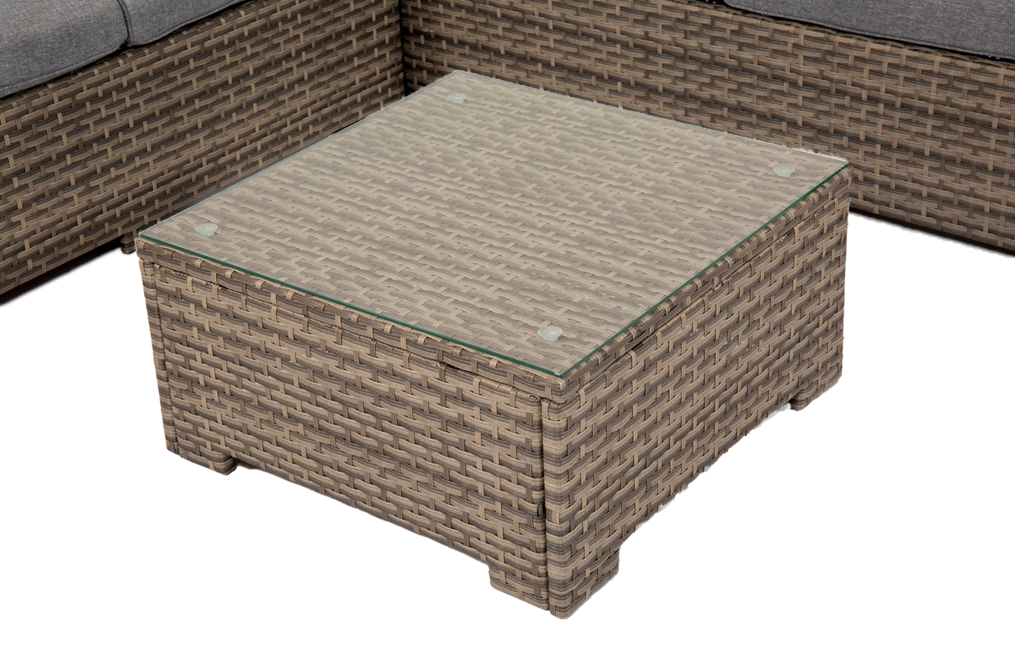 Chesterton Grey 5 Seater Corner Lounge Set - MINT Outdoor