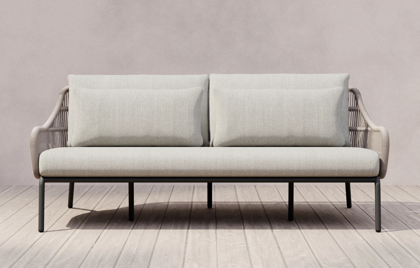 Cora 4 Seater Woven Sofa Set - MINT Outdoor
