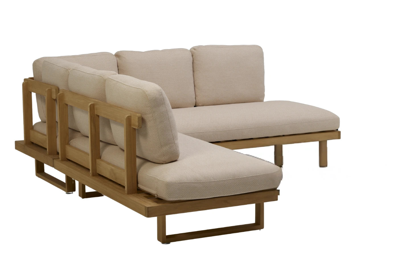 Malai 5 Seater Corner Garden Sofa - MINT Outdoor