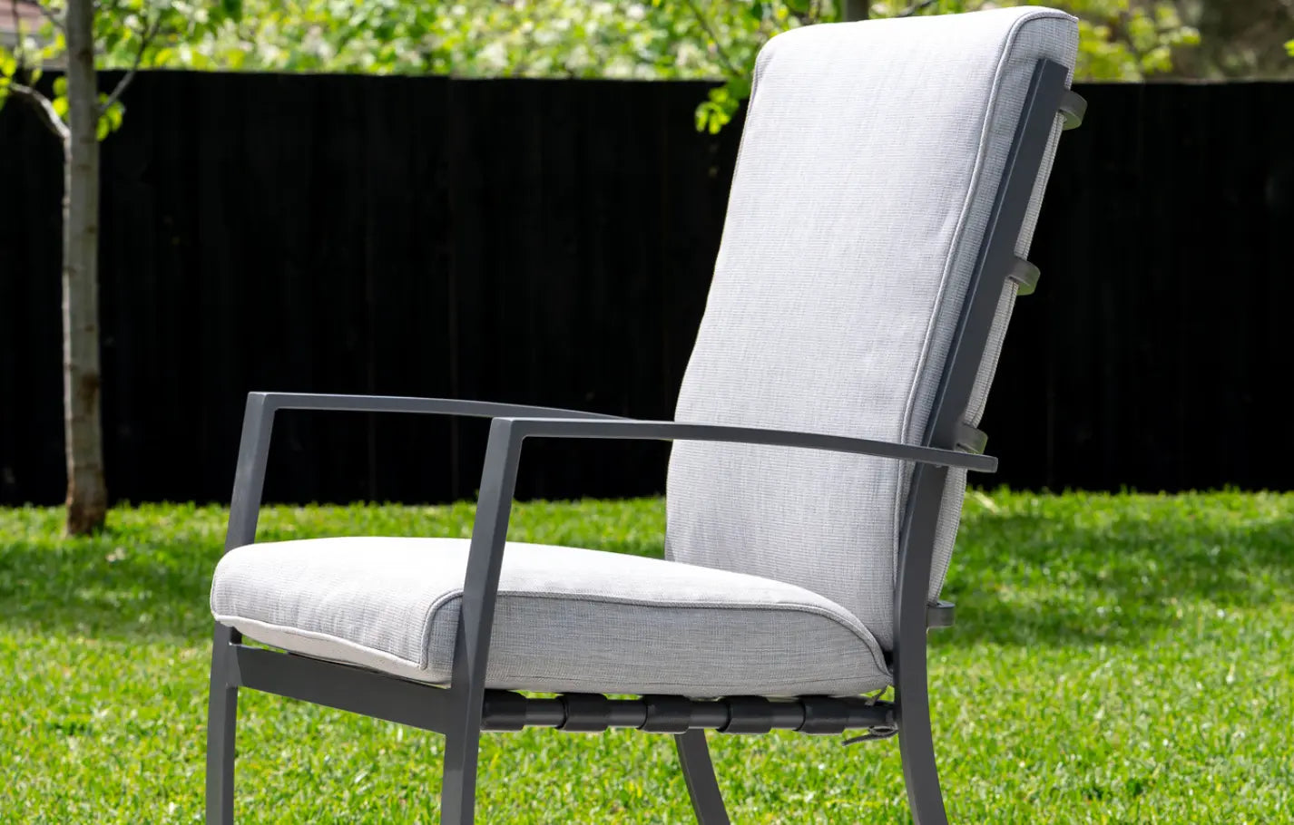 Montreal 8 Seater Stone and Aluminium Dining Set