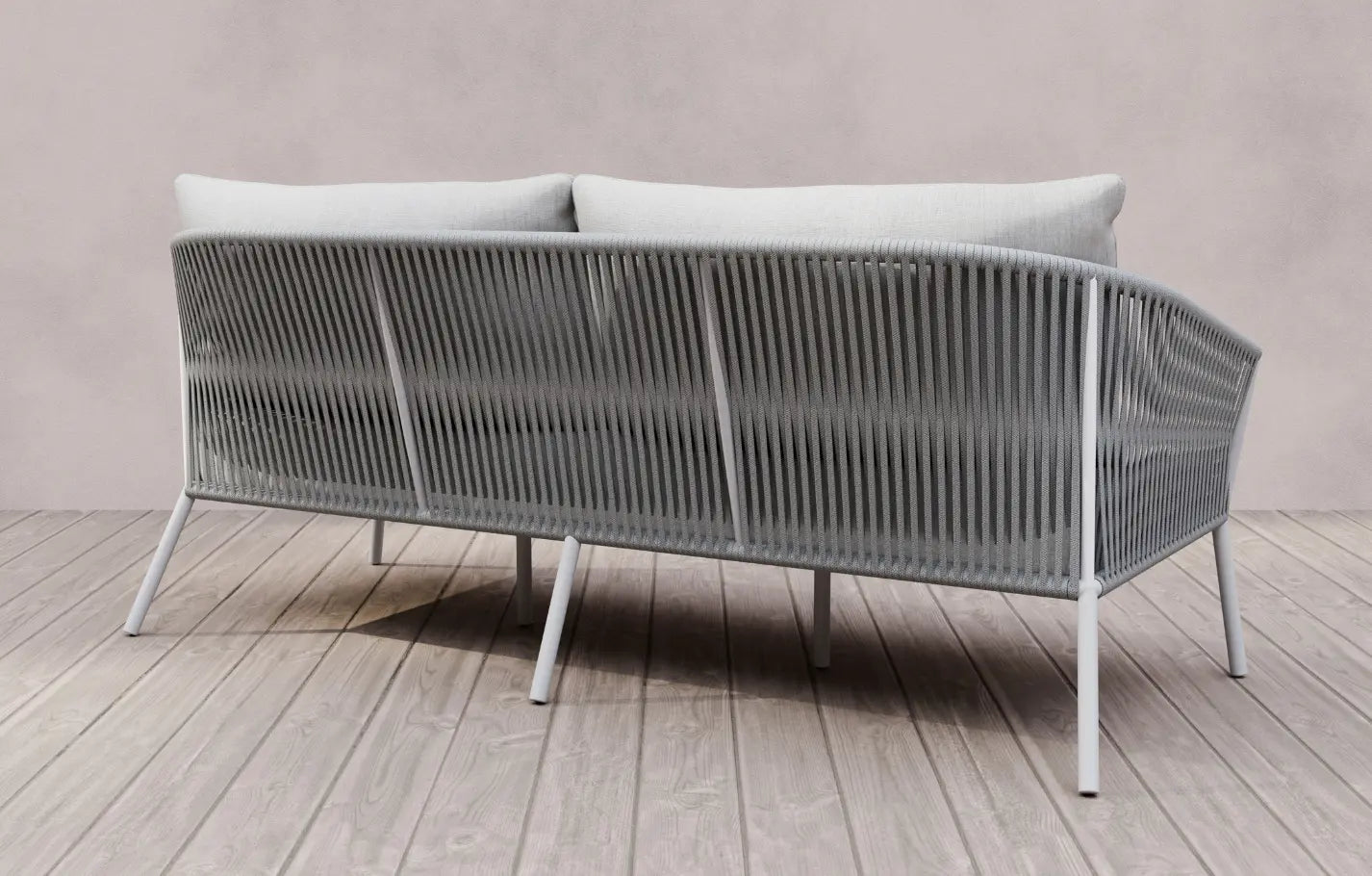 Nuha 4 Seater Woven Garden Sofa and Armchair Set - MINT Outdoor