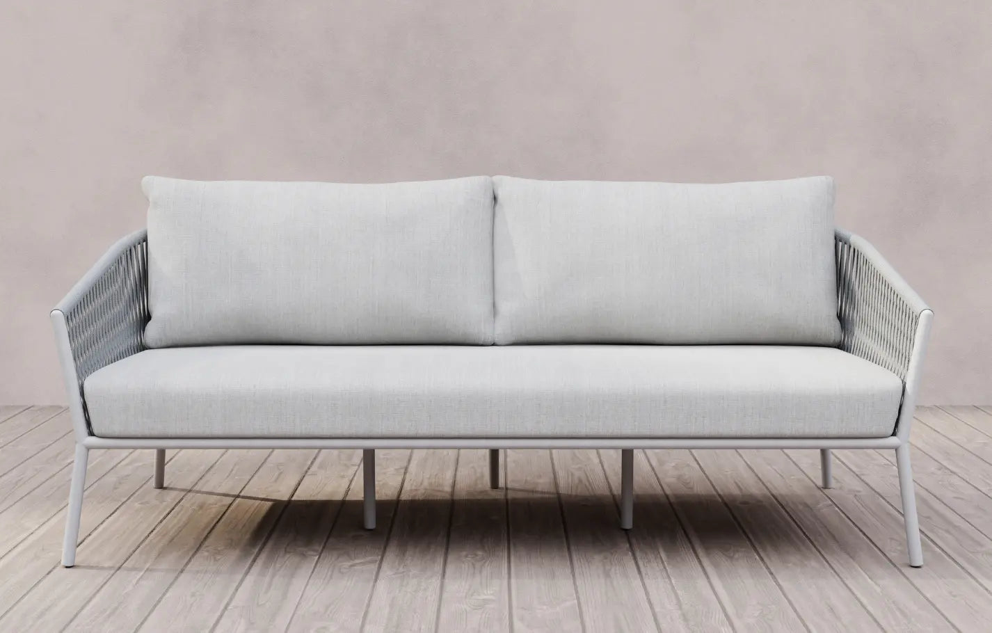 Nuha 4 Seater Woven Garden Sofa and Armchair Set - MINT Outdoor