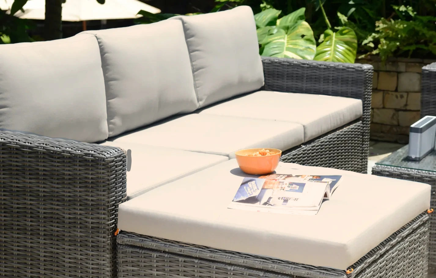Marbella Garden Lounge Set Replacement Cushions/Covers - MINT Outdoor