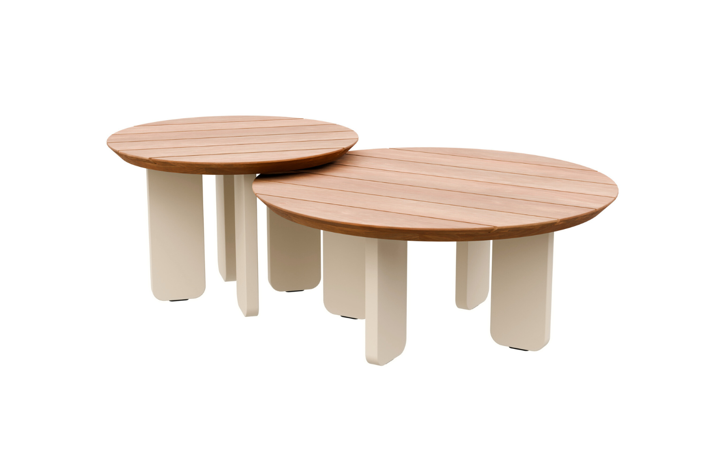 Harbour 6 Seater Teak and Aluminium Garden Sofa and Armchair Set