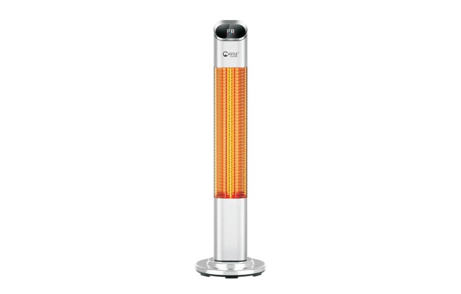 2KW LED Touchscreen Rotating Upright Infrared Heater UP-20 Outdoor IP65