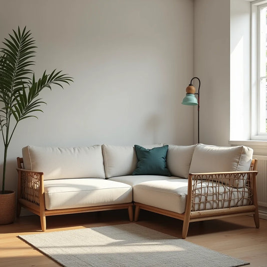 Rattan Corner Sofa - Rattan Corner Sofa: Clever Layouts for a Cosy Living Space