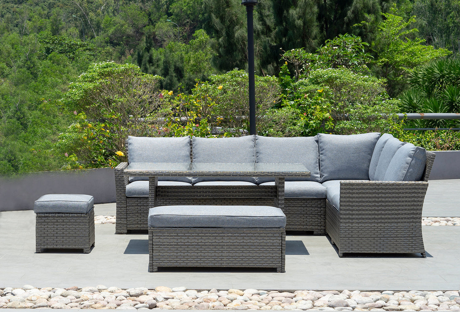6-9 Seater Garden Sofa Sets