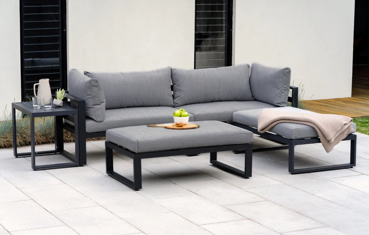 Metal Aluminium & Steel Garden Sofa Sets