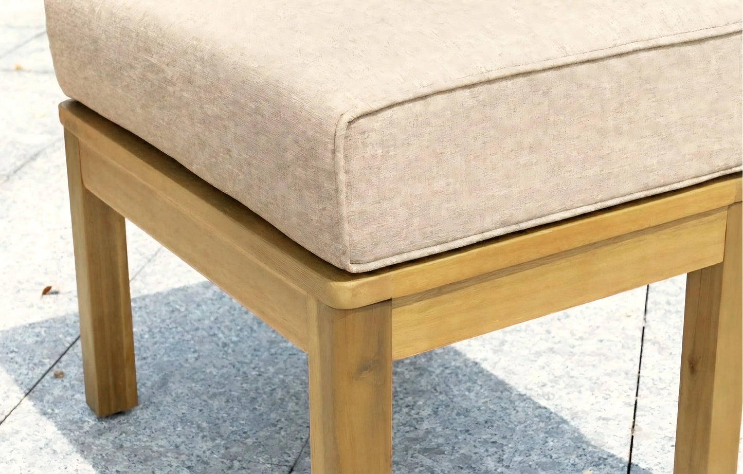 Cali 8 Seater Wooden Corner Sofa Lounge and Dining Set