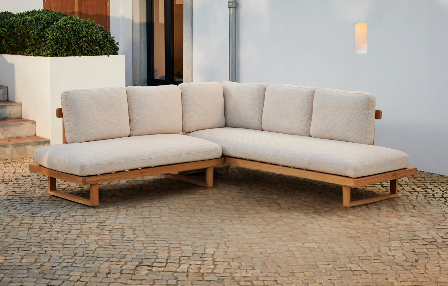 Malai 5 Seater Corner Garden Sofa - MINT Outdoor