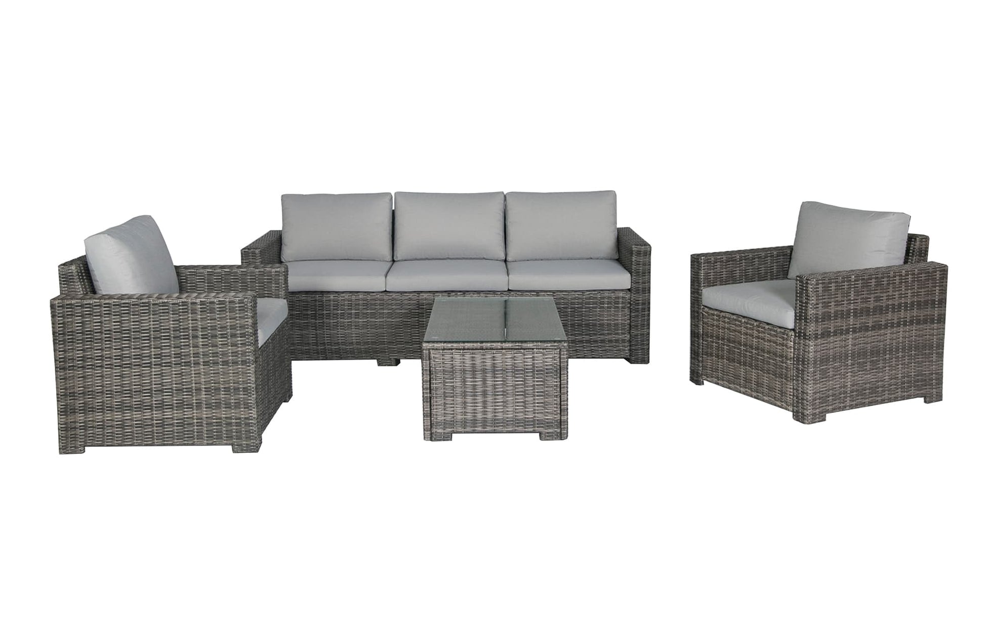 Murcia Grey 5 Seater Garden Lounge Set - MINT Outdoor