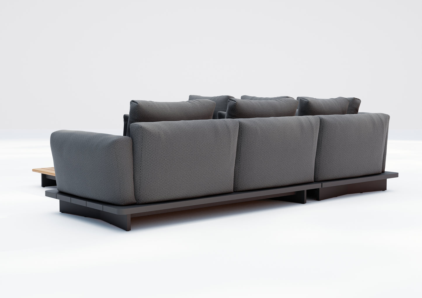 Tenerife Grey 5 Seater Corner Lounge Set - MINT Outdoor