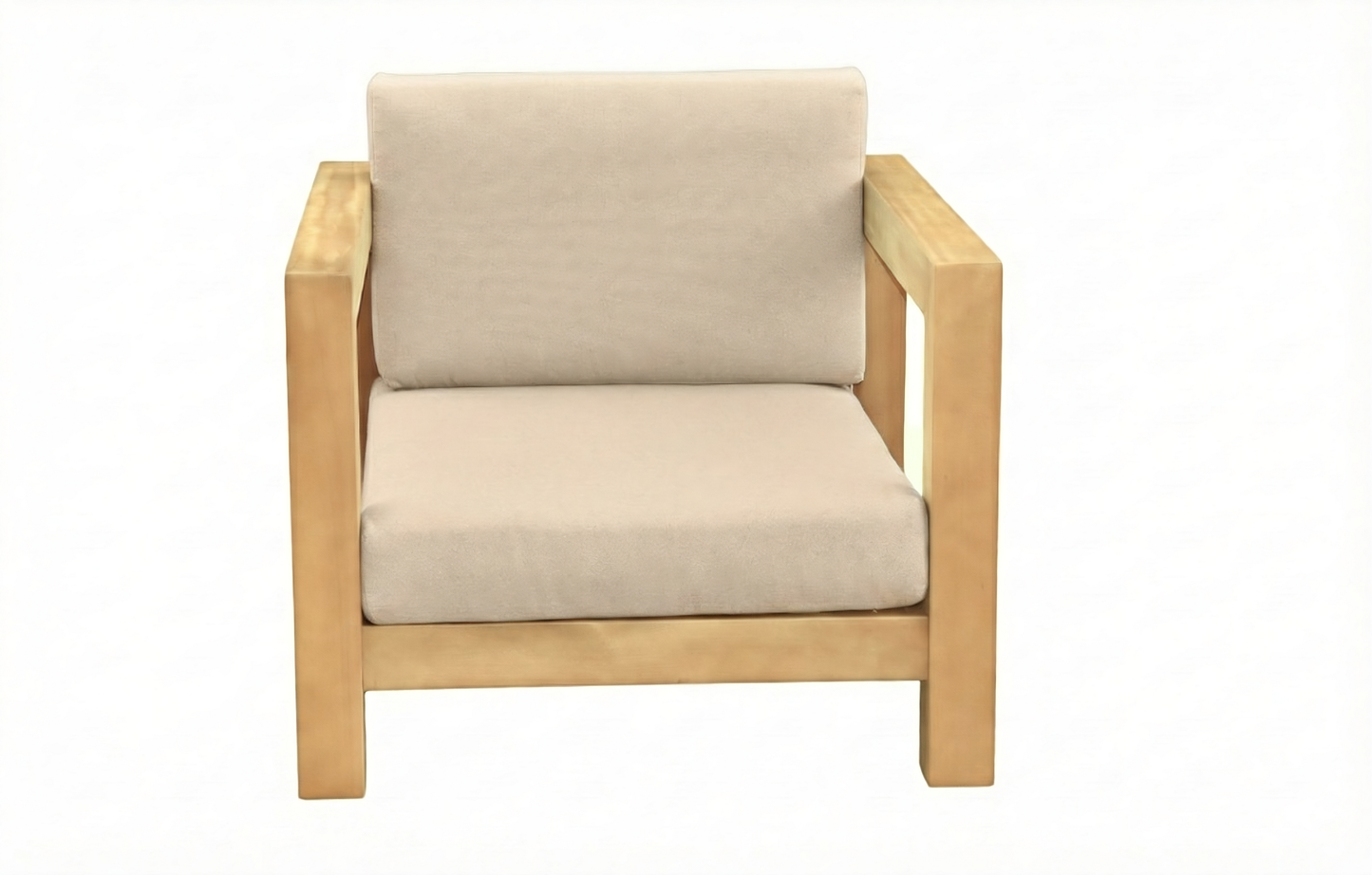 Adelaide 5 Seater Wooden Garden Sofa and Armchair Set