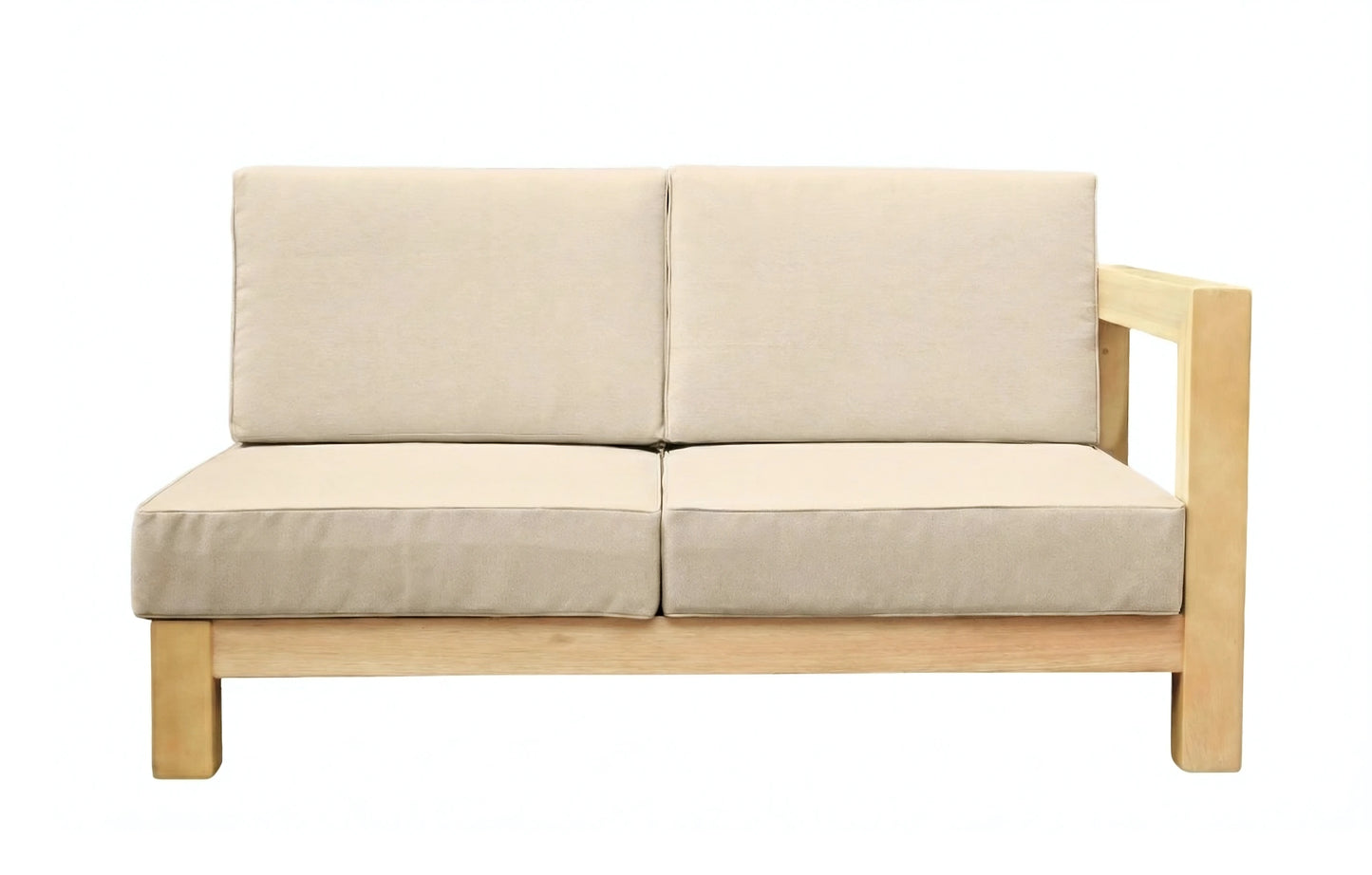 Adelaide 5 Seater Wooden Corner Garden Sofa Set