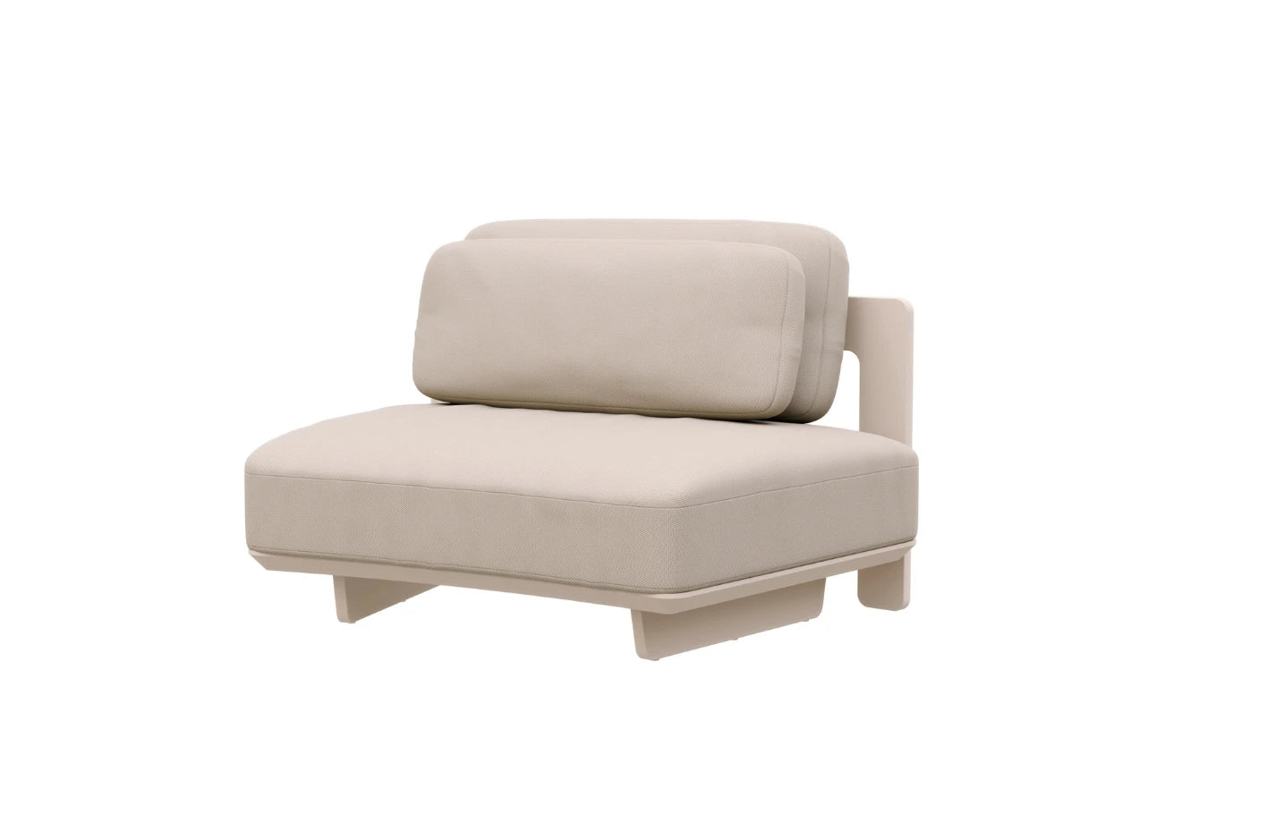 Harbour 6 Seater Teak and Aluminium Garden Sofa and Armchair Set