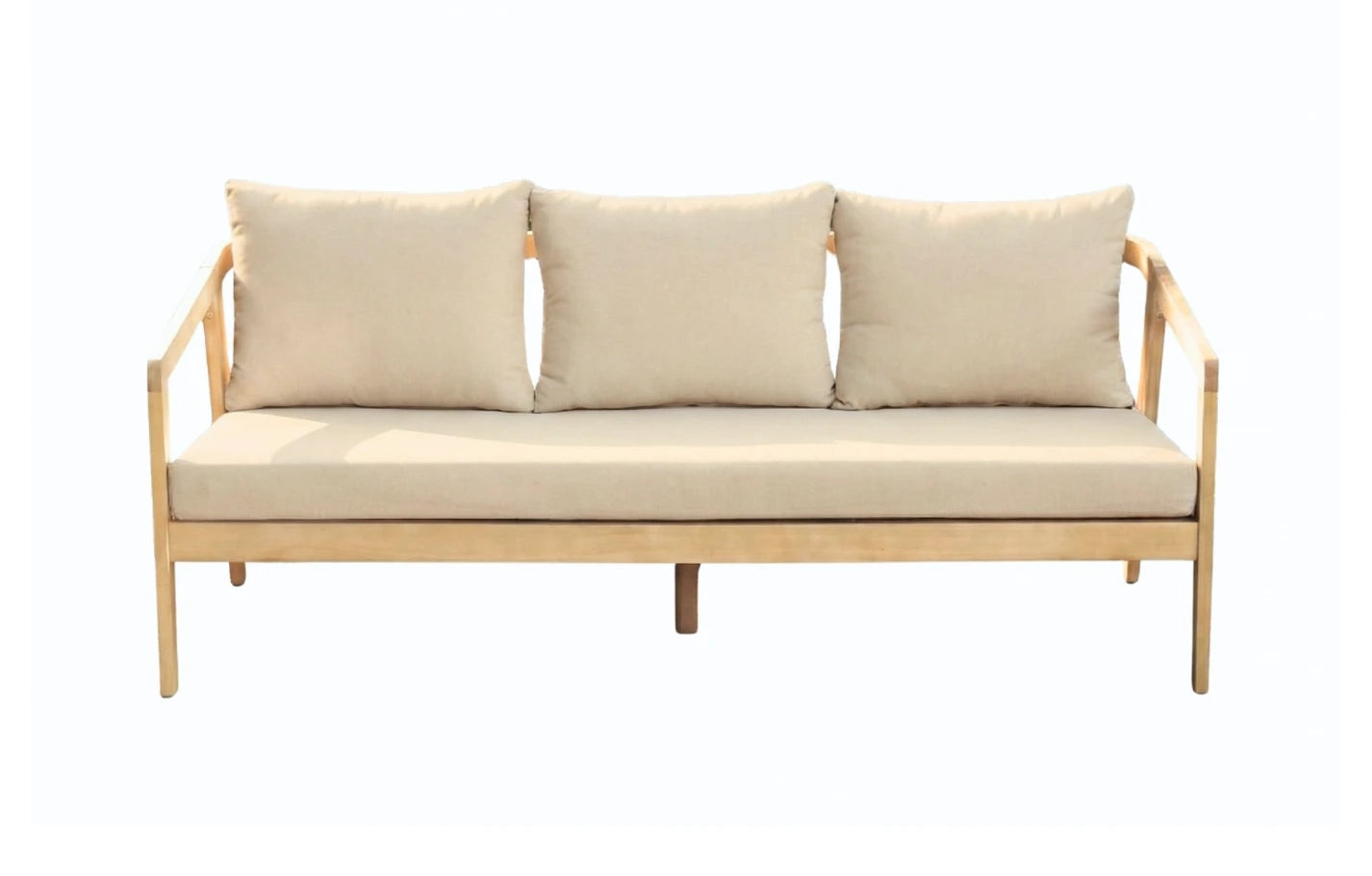 Hadley 5 Seater Wooden Garden Sofa and Armchair Set