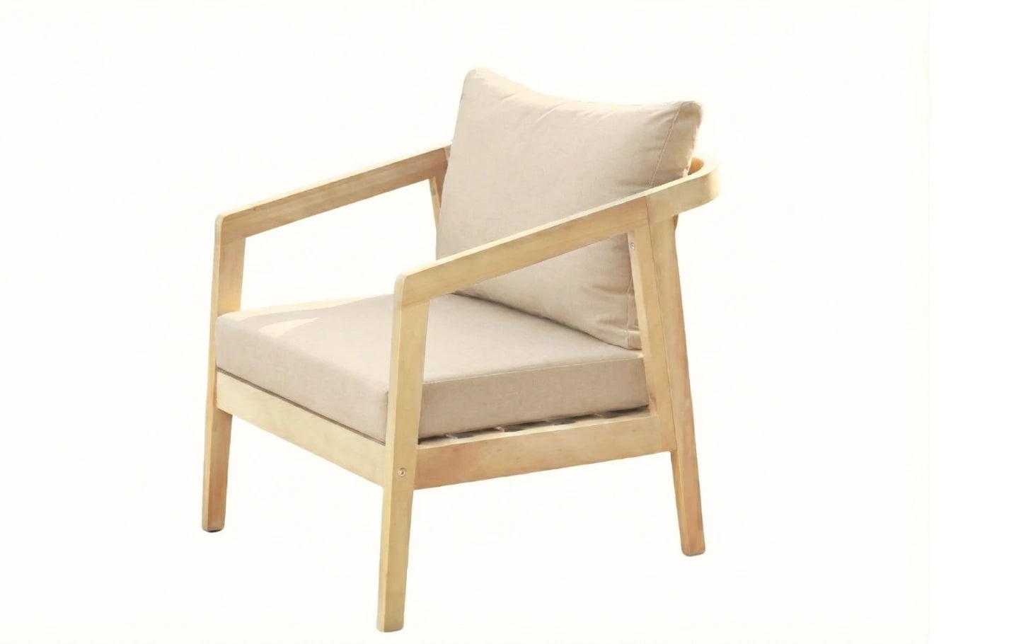 Hadley 5 Seater Wooden Garden Sofa and Armchair Set