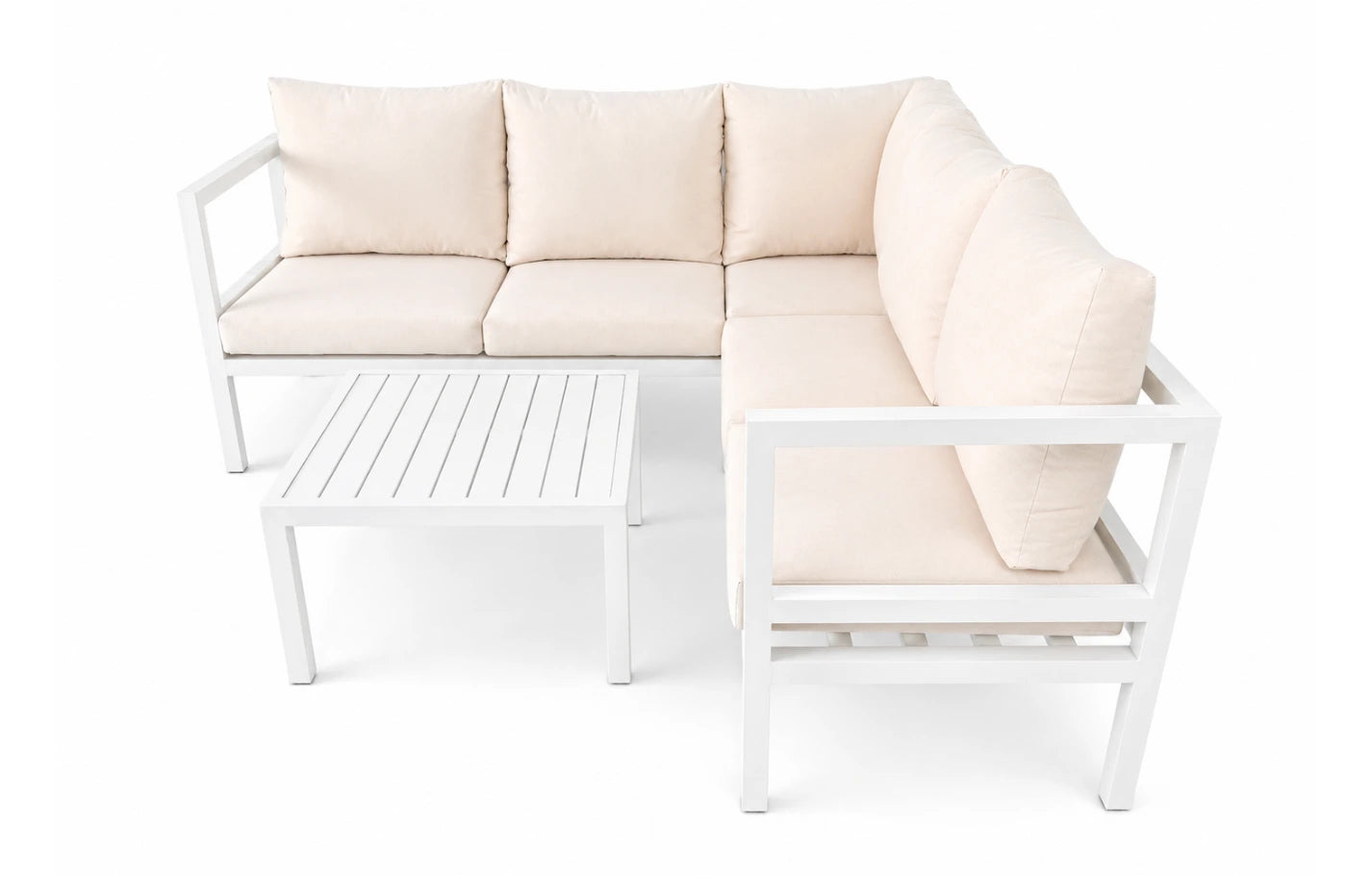 Havana 5 Seater Aluminium Corner Garden Sofa Set