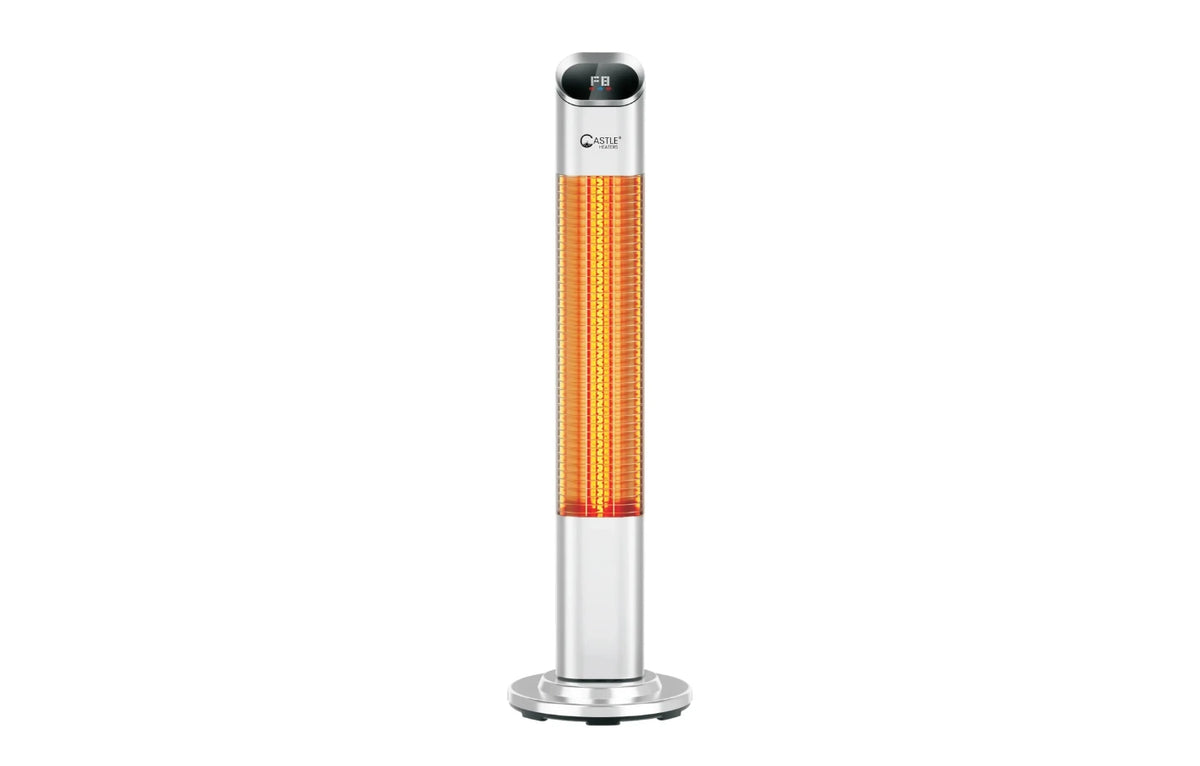 2KW LED Touchscreen Rotating Upright Infrared Heater UP 20 Outdoor IP65