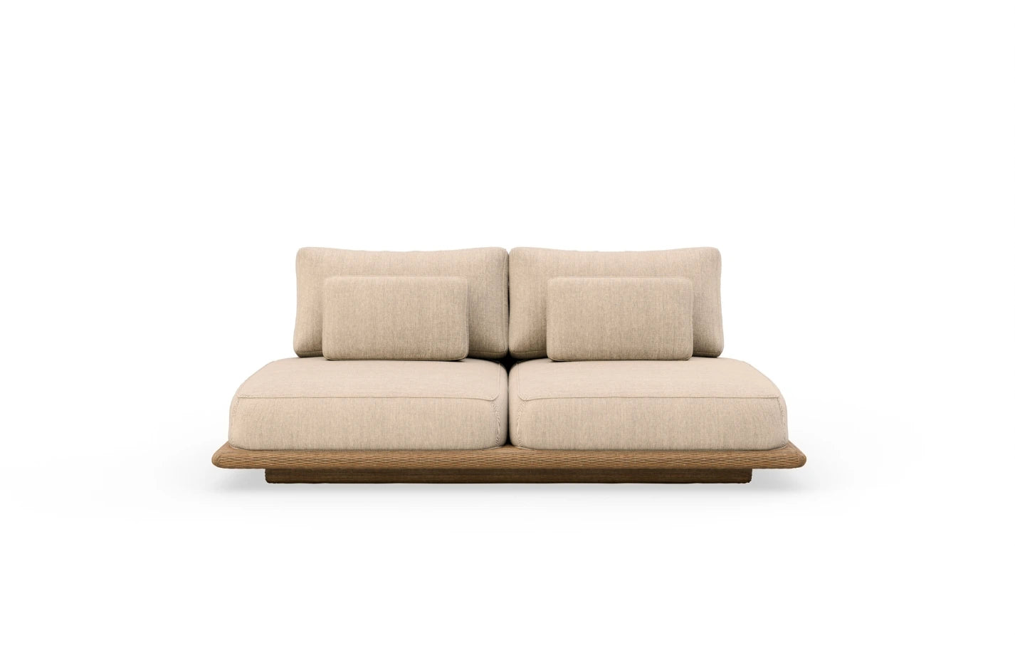 Lark 2 Seater Rattan Garden Sofa