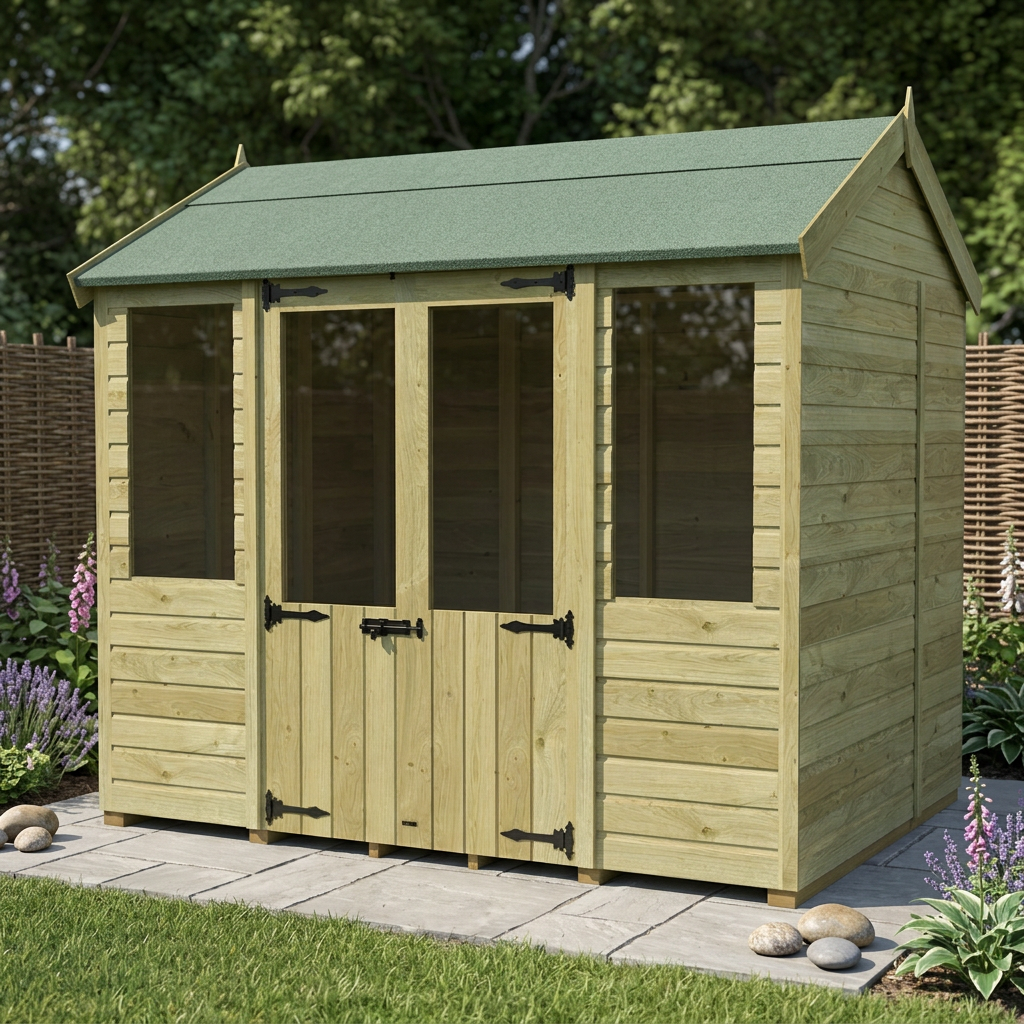 8 x 6 Apex Summer House