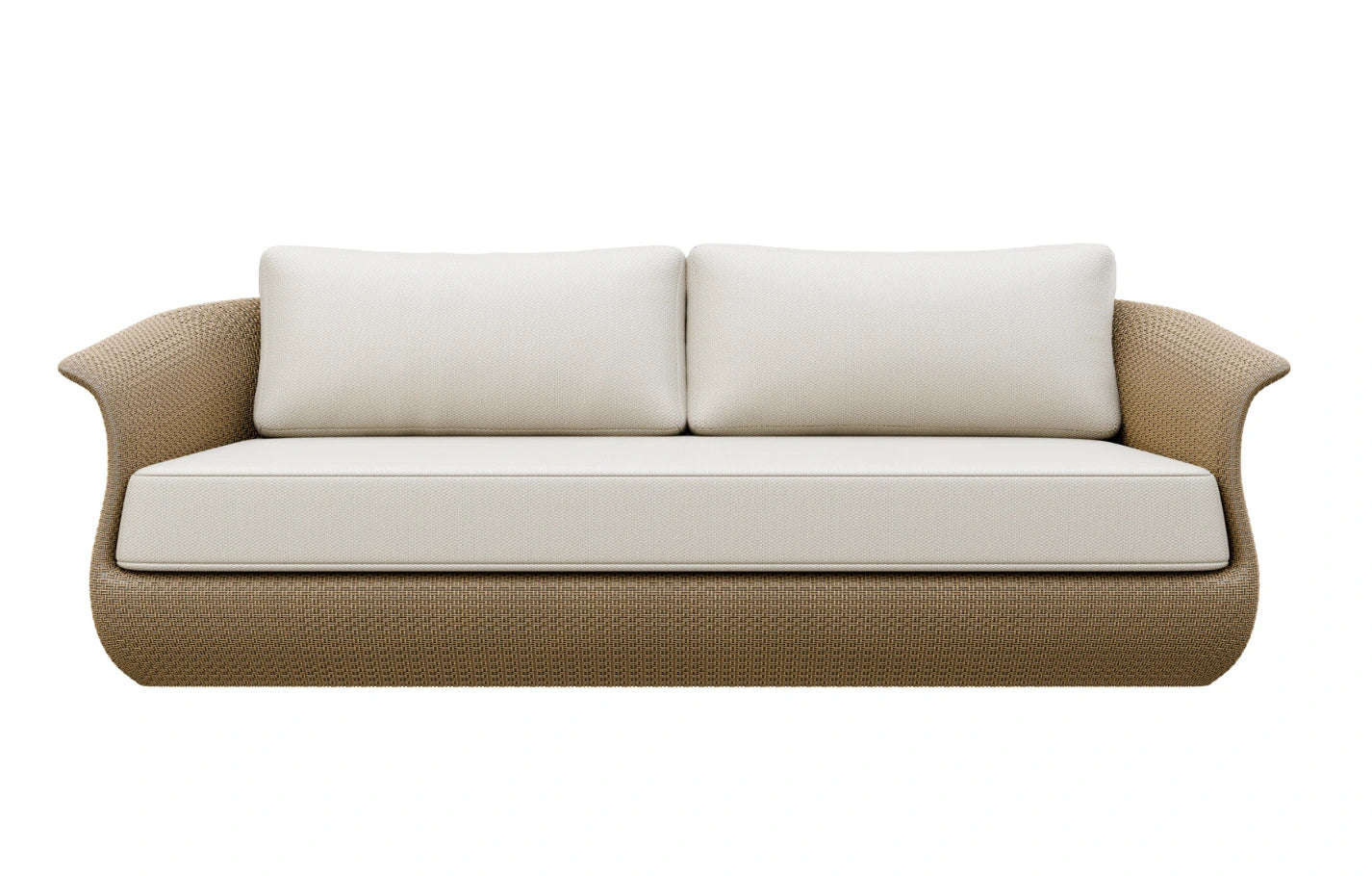 Linden Rattan 5 Seater Sofa and Armchair Garden Furniture Set - MINT Outdoor