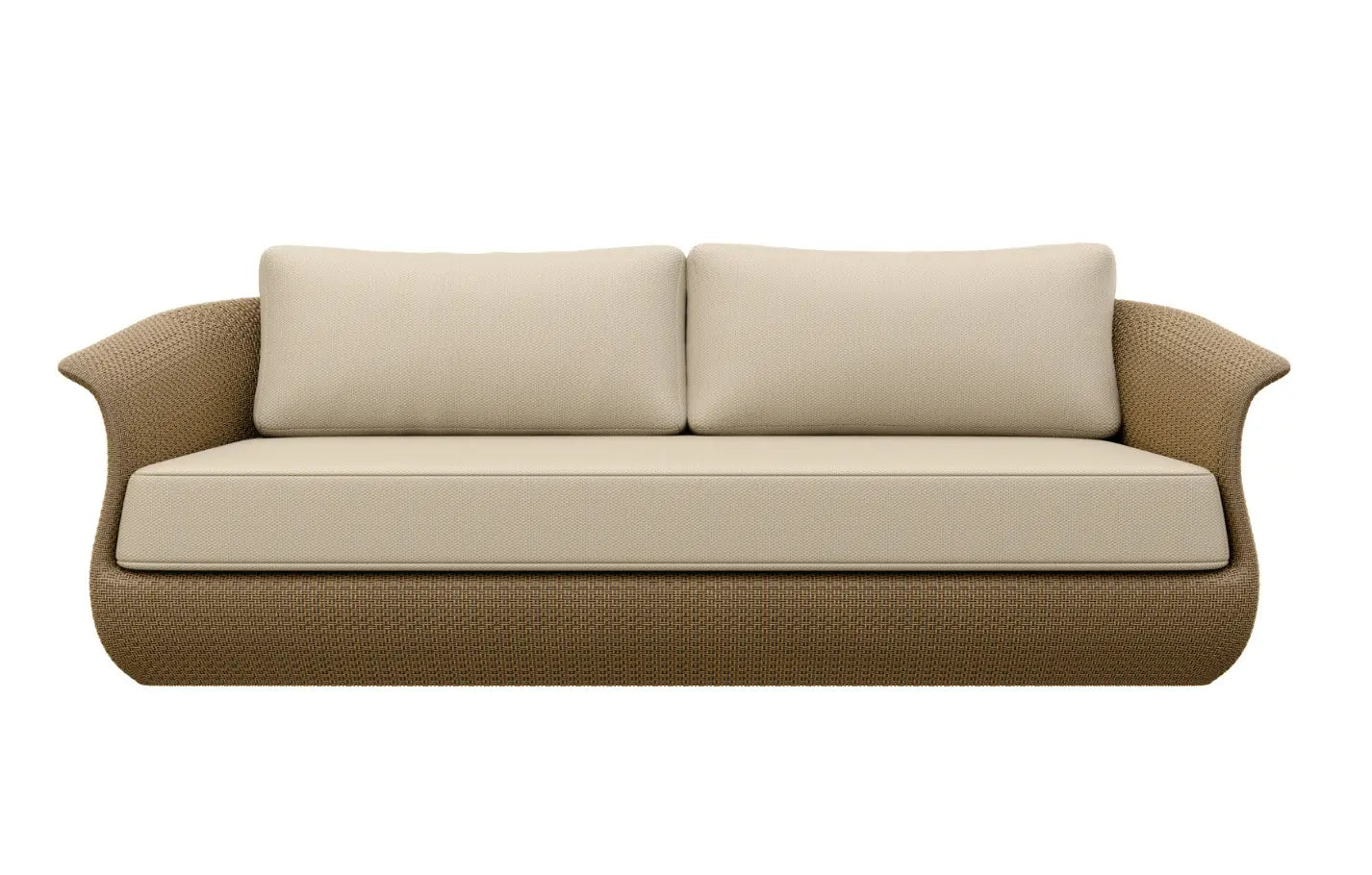 Linden Rattan 5 Seater Sofa and Armchair Garden Furniture Set