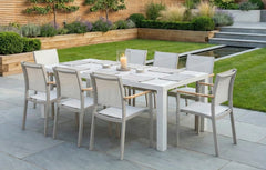 Example: Havana 8 Seater Taupe Aluminium Garden Dining Set
