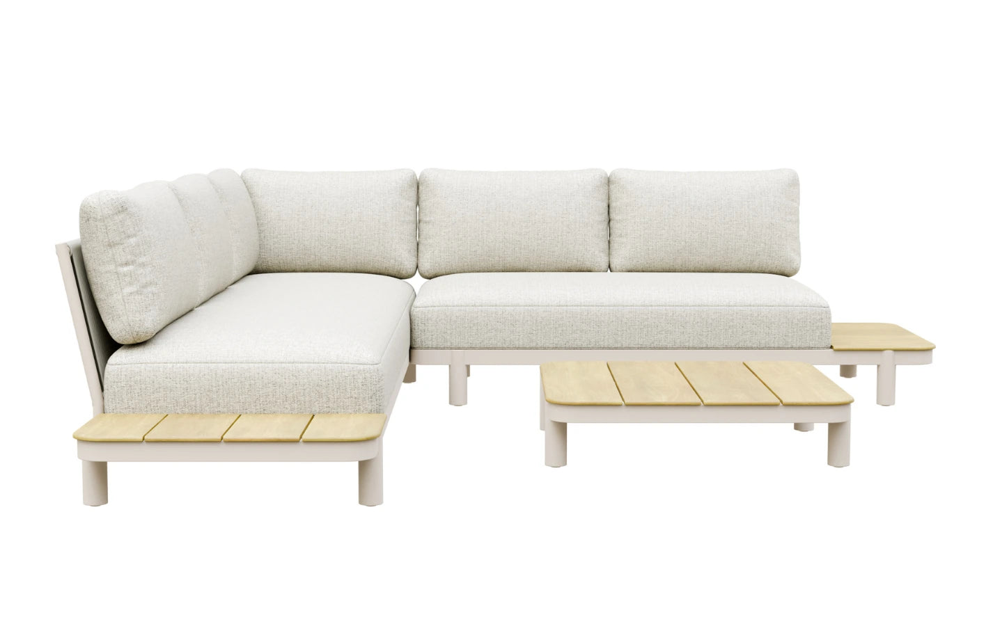 Mira 5-Seater Corner Garden Lounge Set - MINT Outdoor