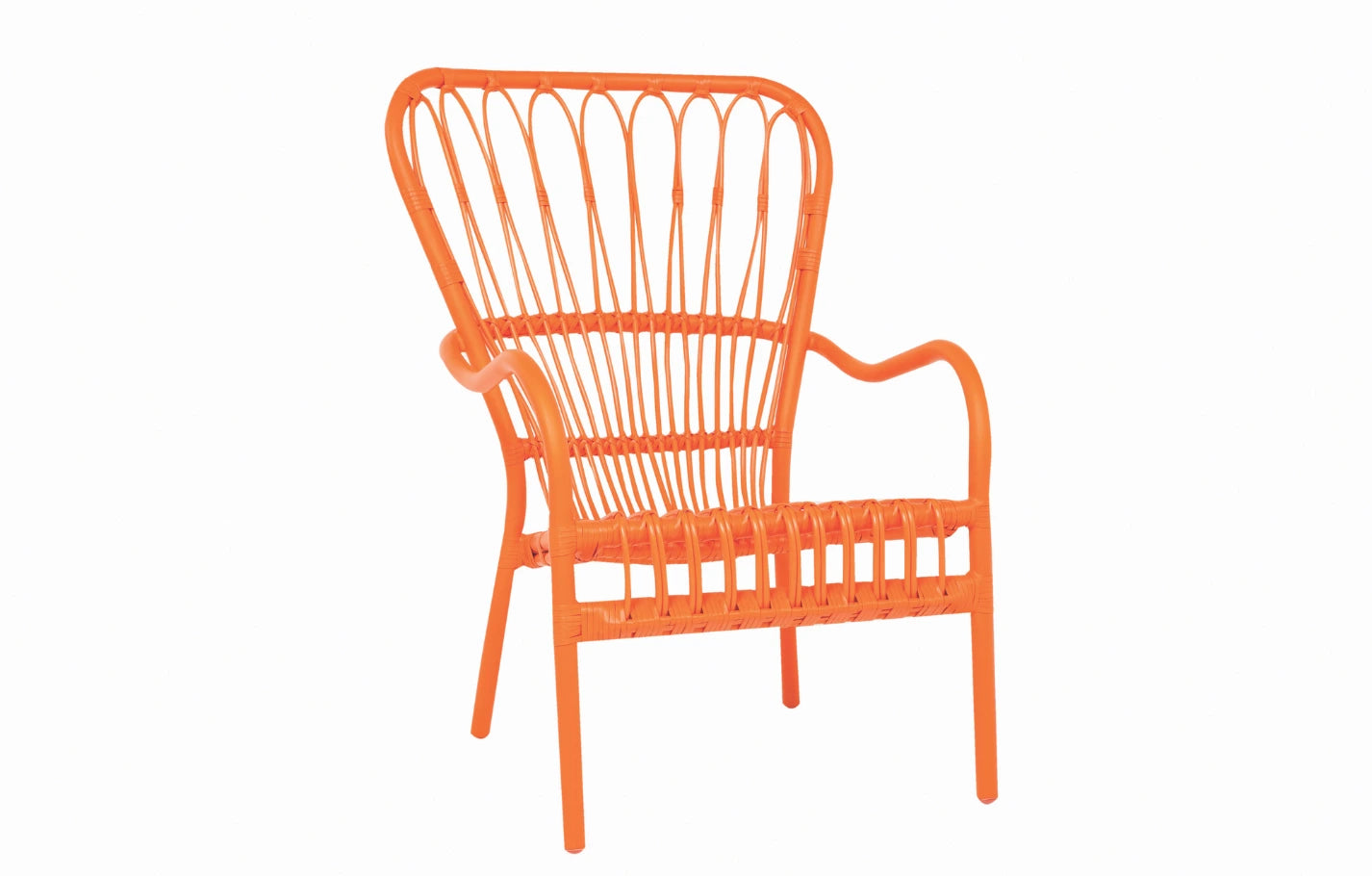 New England Adironack Woven Blue Green Orange Garden Chair