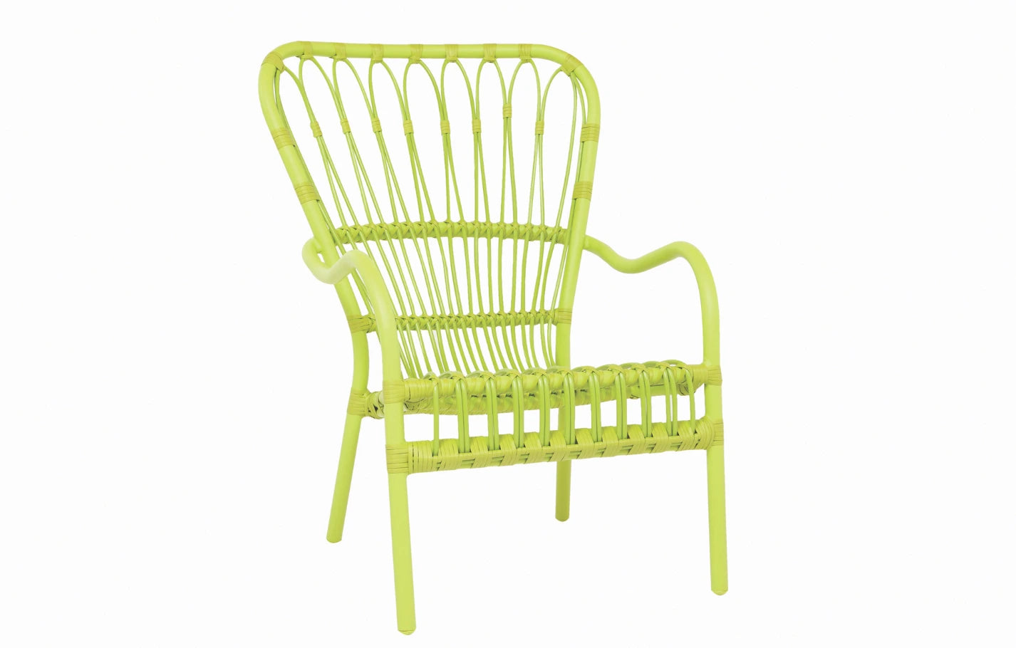 New England Adironack Woven Blue Green Orange Garden Chair