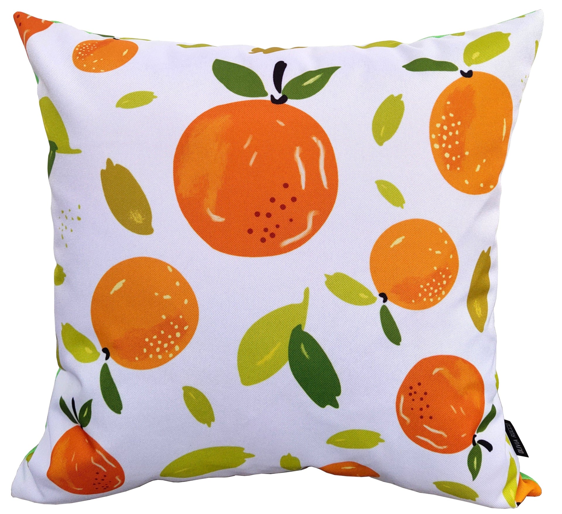 Summer Fruits Waterproof Cushion Covers 43 x 43 cm Reversible Indoor Outdoor