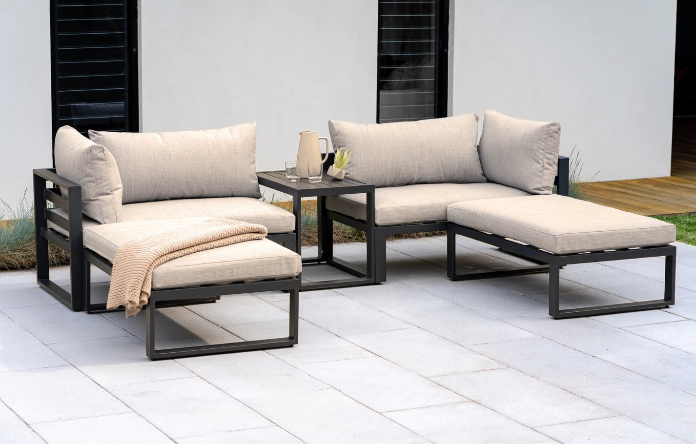 Santorini Modular Lounge Set Replacement Cushions/Covers - MINT Outdoor