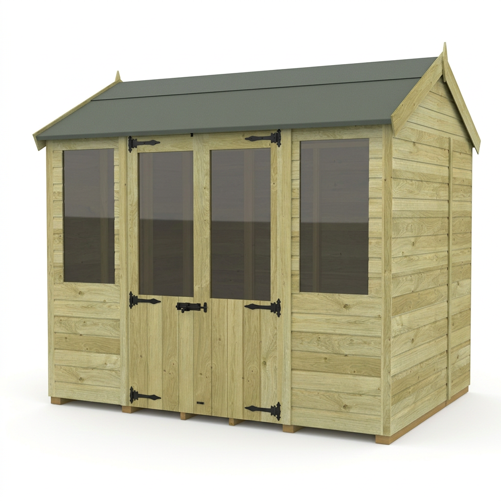 8 x 6 Apex Summer House