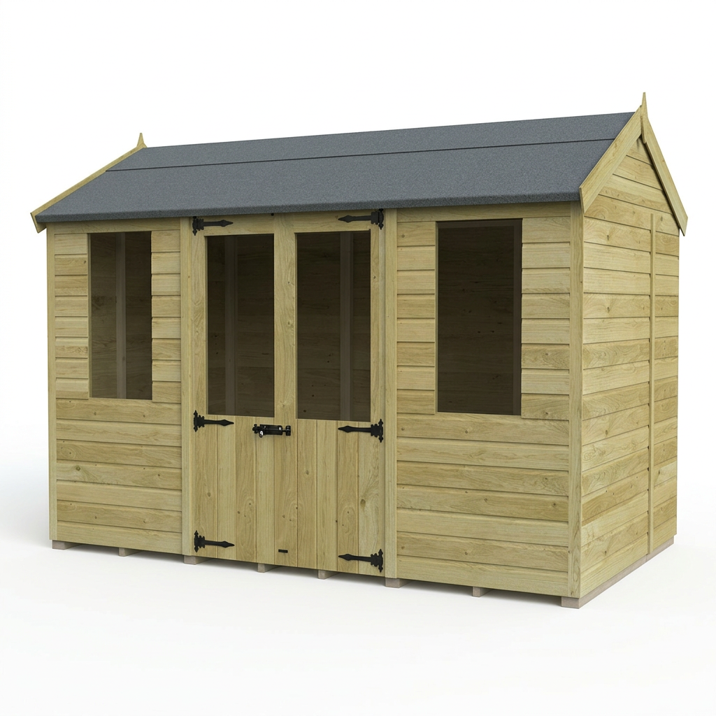 10 x 6 Apex Summer House